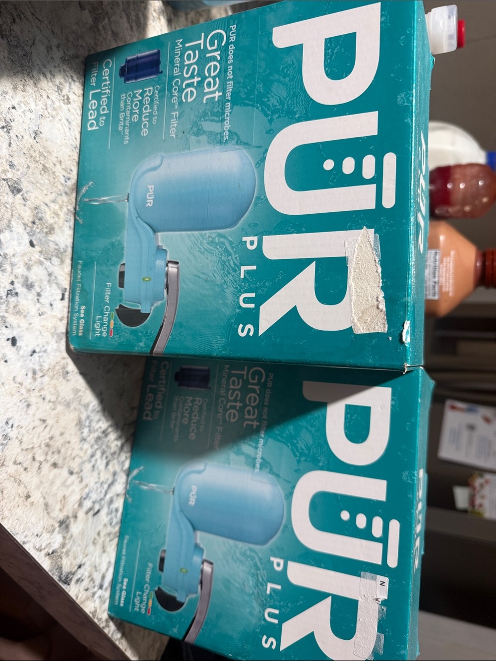 PUR  plus water filtration systems X2